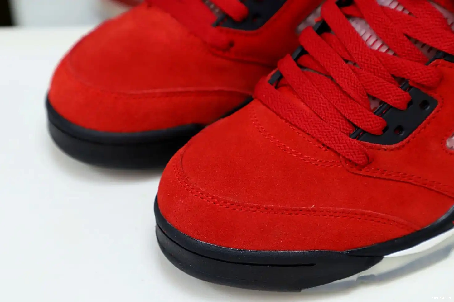 RETRO RED BULL AIR 5 SUEDE Kimikick JORDAN RAGING 0717